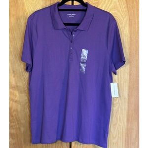 Purple polo shirt NWT